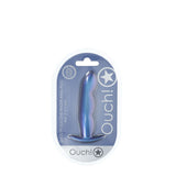 Buy OUCH! Finger Anal Plug - Metallic Blue - Metallic Blue 11.7 cm Butt Plug – Naughtyhut NZ sex toys online. Discreet delivery & top brands.