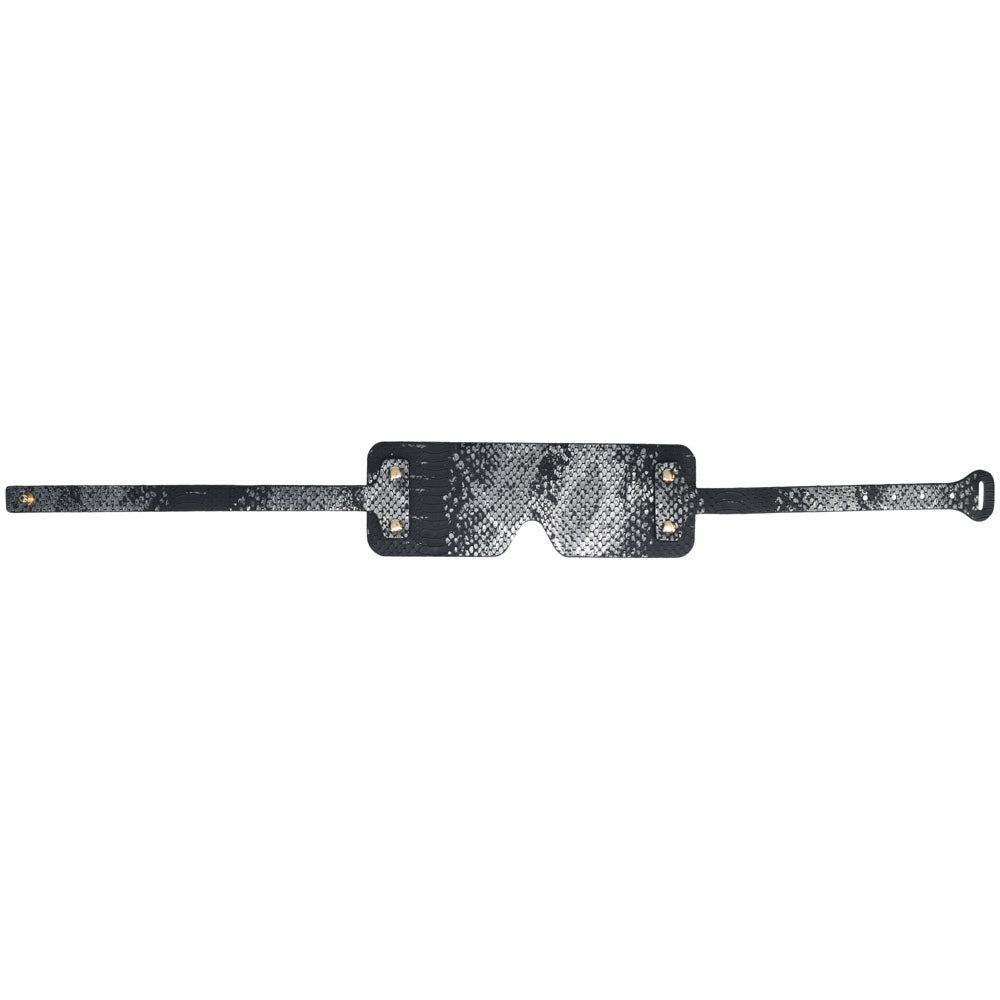 Buy OUCH! Florence Collection - Blindfold - Black Eye Restraint – Naughtyhut NZ sex toys online. Discreet delivery & top brands.