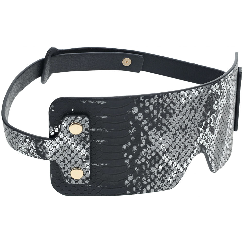 Buy OUCH! Florence Collection - Blindfold - Black Eye Restraint – Naughtyhut NZ sex toys online. Discreet delivery & top brands.