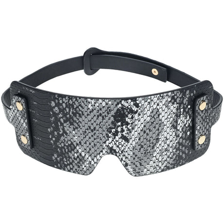 Buy OUCH! Florence Collection - Blindfold - Black Eye Restraint – Naughtyhut NZ sex toys online. Discreet delivery & top brands.