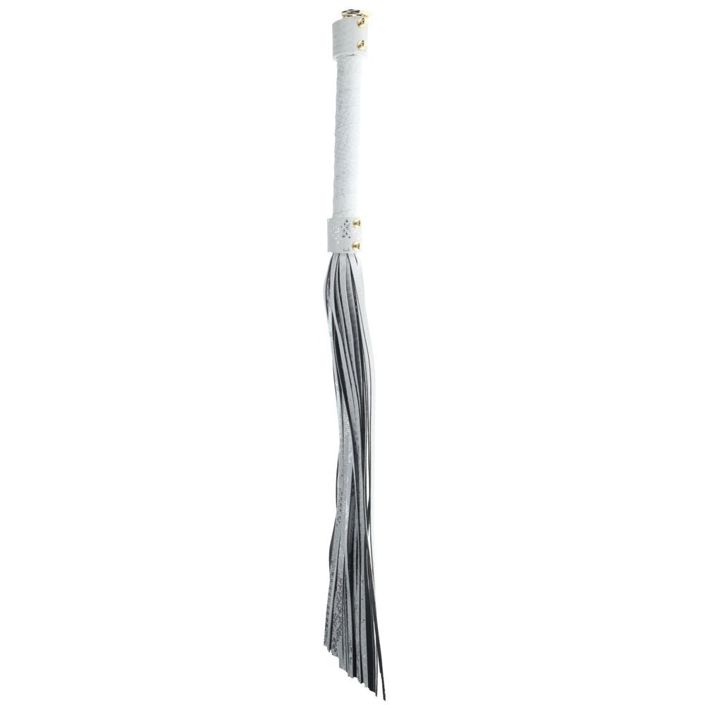 Buy OUCH! Florence Collection - Flogger - White Flogger Whip – Naughtyhut NZ sex toys online. Discreet delivery & top brands.