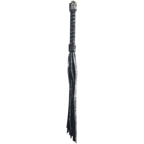 Buy OUCH! Florence Collection - Flogger - Black Flogger Whip – Naughtyhut NZ sex toys online. Discreet delivery & top brands.