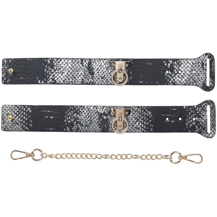 OUCH! Florence Collection - Handcuffs - Black Restraints – Sex toys NZ by Naughtyhut. Discreet delivery nationwide.