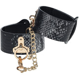 Buy OUCH! Florence Collection - Leg Cuffs - Black Restraints – Naughtyhut NZ sex toys online. Discreet delivery & top brands.
