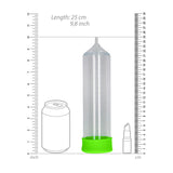 Buy OUCH! Glow In The Dark Classic Penis Pump - Clear/Green Penis Pump – Naughtyhut NZ sex toys online. Discreet delivery & top brands.