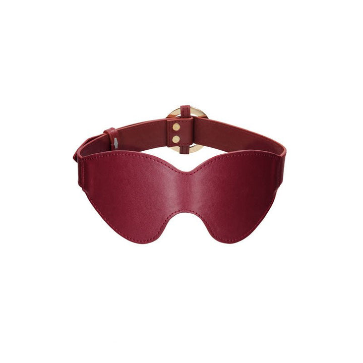 OUCH! Halo - Eyemask - Burgundy Eye Mask – Sex toys NZ by Naughtyhut. Discreet delivery nationwide.