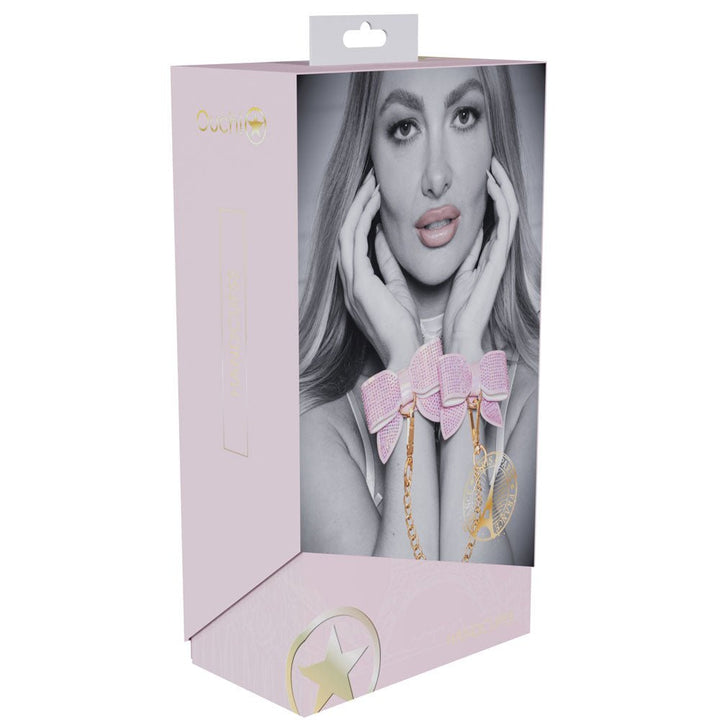 OUCH! Paris Collection - Handcuffs - Pink Restraints – Sex toys NZ by Naughtyhut. Discreet delivery nationwide.