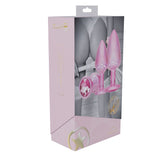 Buy OUCH! Paris Collection - Metal Anal Plug Set - Pink - Metallic Pink Butt Plugs with Gem Bases - Set of 3 Sizes – Naughtyhut NZ sex toys online. Discreet delivery & top brands.