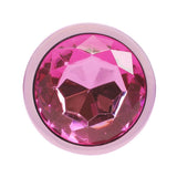 Buy OUCH! Paris Collection - Metal Anal Plug Set - Pink - Metallic Pink Butt Plugs with Gem Bases - Set of 3 Sizes – Naughtyhut NZ sex toys online. Discreet delivery & top brands.