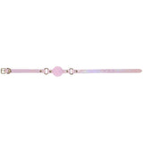Buy OUCH! Paris Collection - Silicone Ball Gag - Pink Breatheable Mouth Restraint – Naughtyhut NZ sex toys online. Discreet delivery & top brands.
