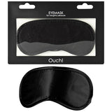 Buy Ouch! Soft Eyemask - Black Eye Mask – Naughtyhut NZ sex toys online. Discreet delivery & top brands.
