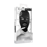 Buy OUCH! Subversion Mask With Open Mouth - Black Hood – Naughtyhut NZ sex toys online. Discreet delivery & top brands.