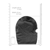 Buy Ouch! Velvet & Velcro Mask with Mouth Opening - Black Hood – Naughtyhut NZ sex toys online. Discreet delivery & top brands.
