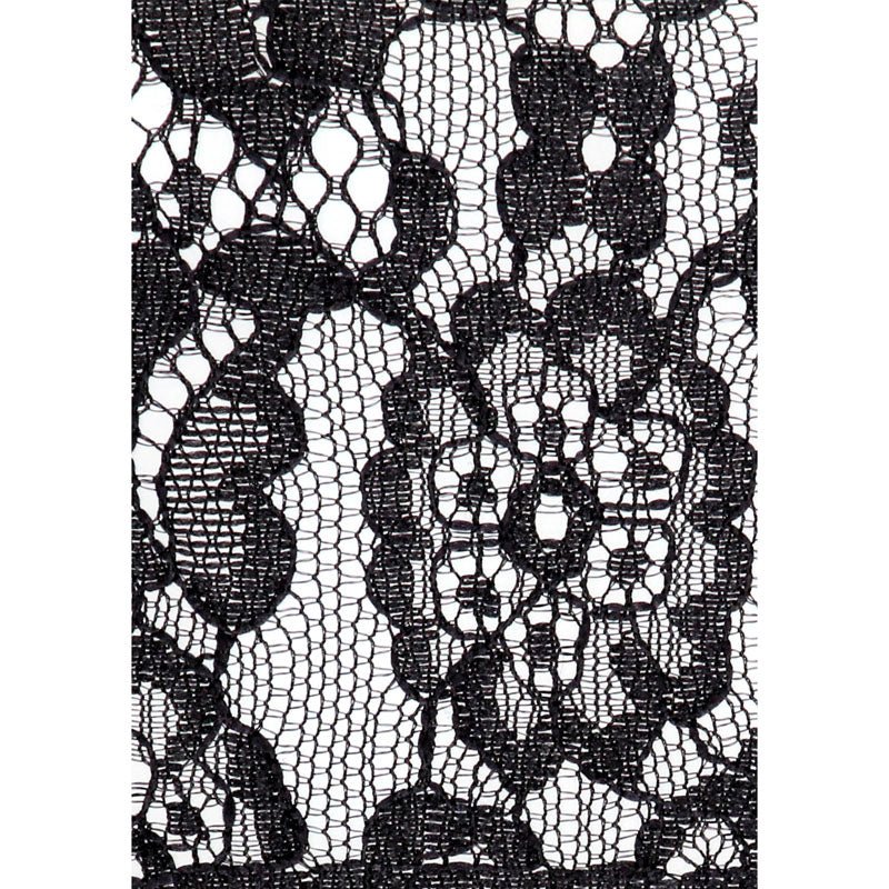 Buy OUCH! Black & White Lace Mask With Elastic Straps - Black Eye Restraint – Naughtyhut NZ sex toys online. Discreet delivery & top brands.