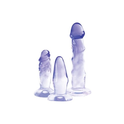 Parti Sapphire 3 in 1 Kit - Transparent 4A – Sex toys NZ by Naughtyhut. Discreet delivery nationwide.