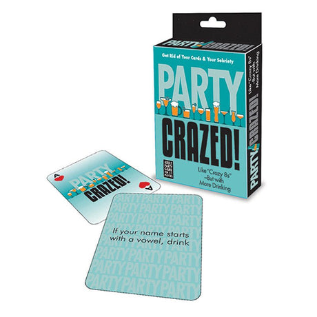 Buy Party Crazed - Drinking Card Game – Naughtyhut NZ sex toys online. Discreet delivery & top brands.