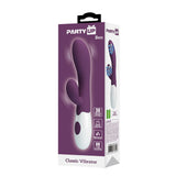 Buy Party Up BEN Classic Vibe - Purple - Purple 20 cm Rabbit Vibrator – Naughtyhut NZ sex toys online. Discreet delivery & top brands.