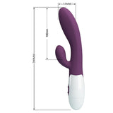 Buy Party Up BEN Classic Vibe - Purple - Purple 20 cm Rabbit Vibrator – Naughtyhut NZ sex toys online. Discreet delivery & top brands.