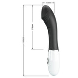 Buy Party Up BILL Classic Vibe - Black - Black 19 cm Vibrator – Naughtyhut NZ sex toys online. Discreet delivery & top brands.
