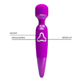 Buy Party Up BRUCE Wand - Pink - Pink 25 cm USB Rechargeable Massage Wand – Naughtyhut NZ sex toys online. Discreet delivery & top brands.