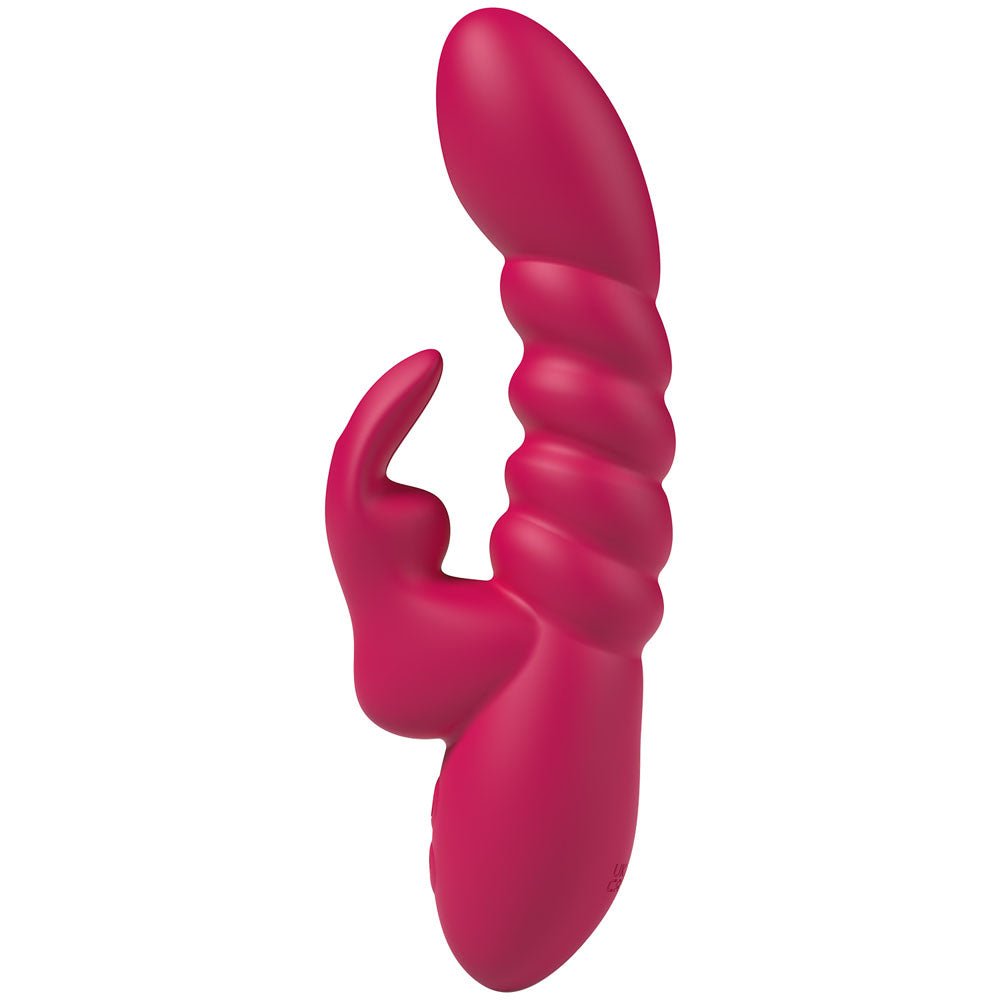 Buy Party Up BRYNLYN - Pink - Pink 18.2 cm USB Rechargeable Rabbit Vibrator – Naughtyhut NZ sex toys online. Discreet delivery & top brands.