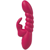 Buy Party Up BRYNLYN - Pink - Pink 18.2 cm USB Rechargeable Rabbit Vibrator – Naughtyhut NZ sex toys online. Discreet delivery & top brands.