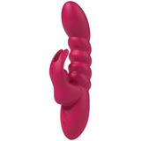 Buy Party Up BRYNLYN - Pink - Pink 18.2 cm USB Rechargeable Rabbit Vibrator – Naughtyhut NZ sex toys online. Discreet delivery & top brands.