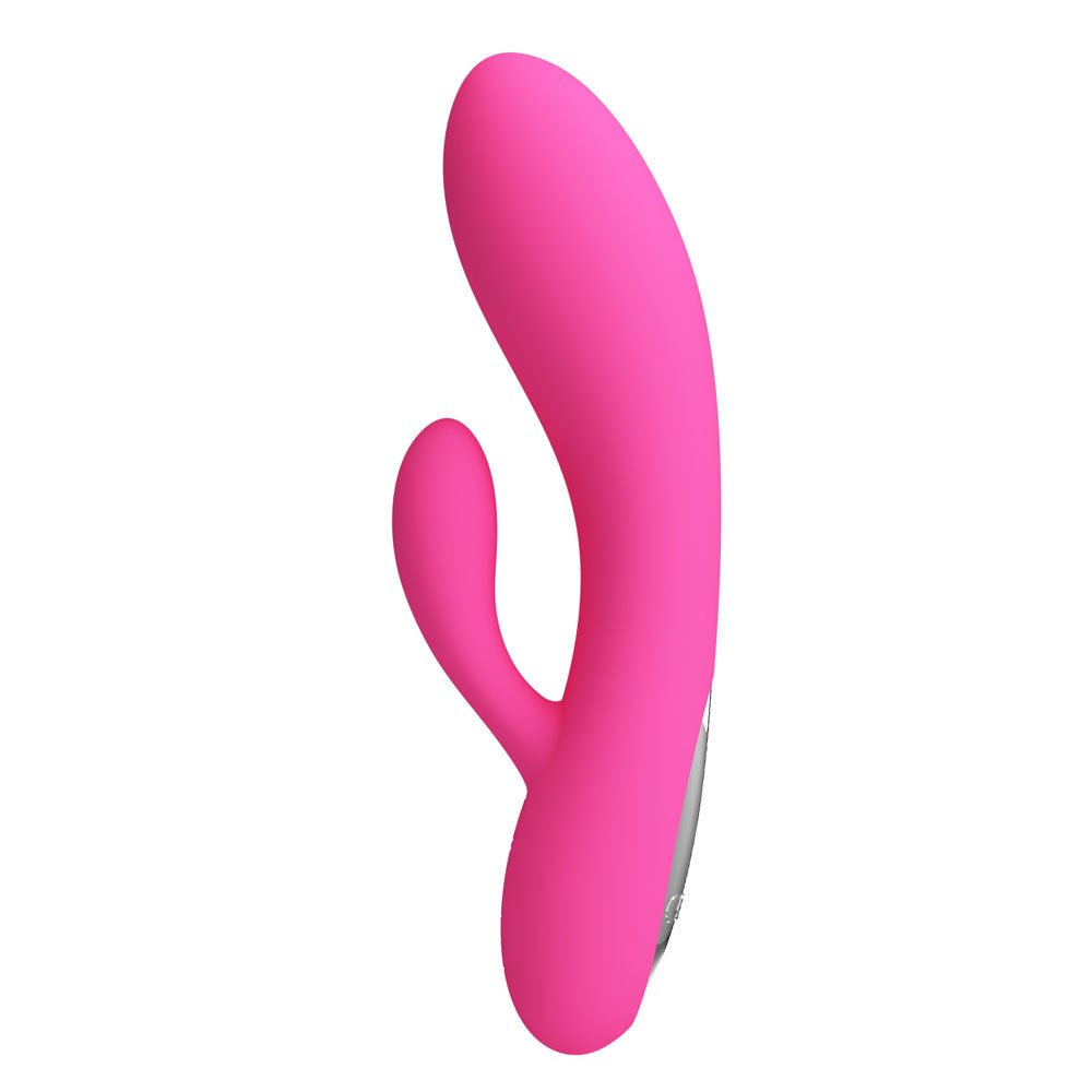 Party Up CLARE Flexible Vibe - Pink - Pink 16.9 cm USB Rechargeable Rabbit Vibrator – Sex toys NZ by Naughtyhut. Discreet delivery nationwide.