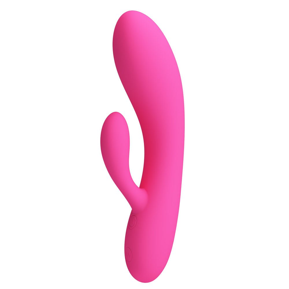 Party Up CLARE Flexible Vibe - Pink - Pink 16.9 cm USB Rechargeable Rabbit Vibrator – Sex toys NZ by Naughtyhut. Discreet delivery nationwide.