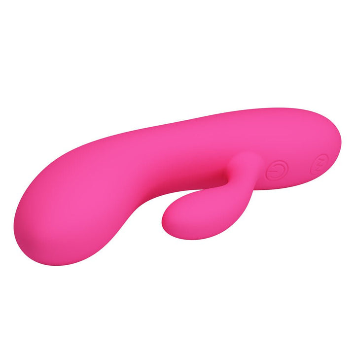 Party Up CLARE Flexible Vibe - Pink - Pink 16.9 cm USB Rechargeable Rabbit Vibrator – Sex toys NZ by Naughtyhut. Discreet delivery nationwide.