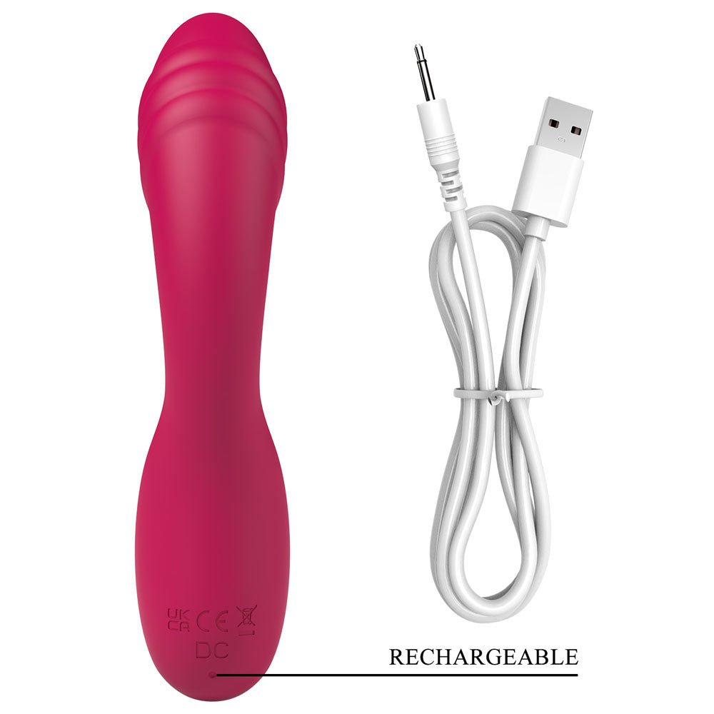 Party Up DALIDA - Pink - Pink 16.2 cm USB Rechargeable Rabbit Vibrator – Sex toys NZ by Naughtyhut. Discreet delivery nationwide.