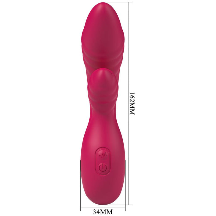 Party Up DALIDA - Pink - Pink 16.2 cm USB Rechargeable Rabbit Vibrator – Sex toys NZ by Naughtyhut. Discreet delivery nationwide.