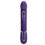 Buy Party Up DAVID Swinging Vibe - Purple - Purple 23.2 cm USB Rechargeable Rabbit Vibrator with Flicking Arm – Naughtyhut NZ sex toys online. Discreet delivery & top brands.