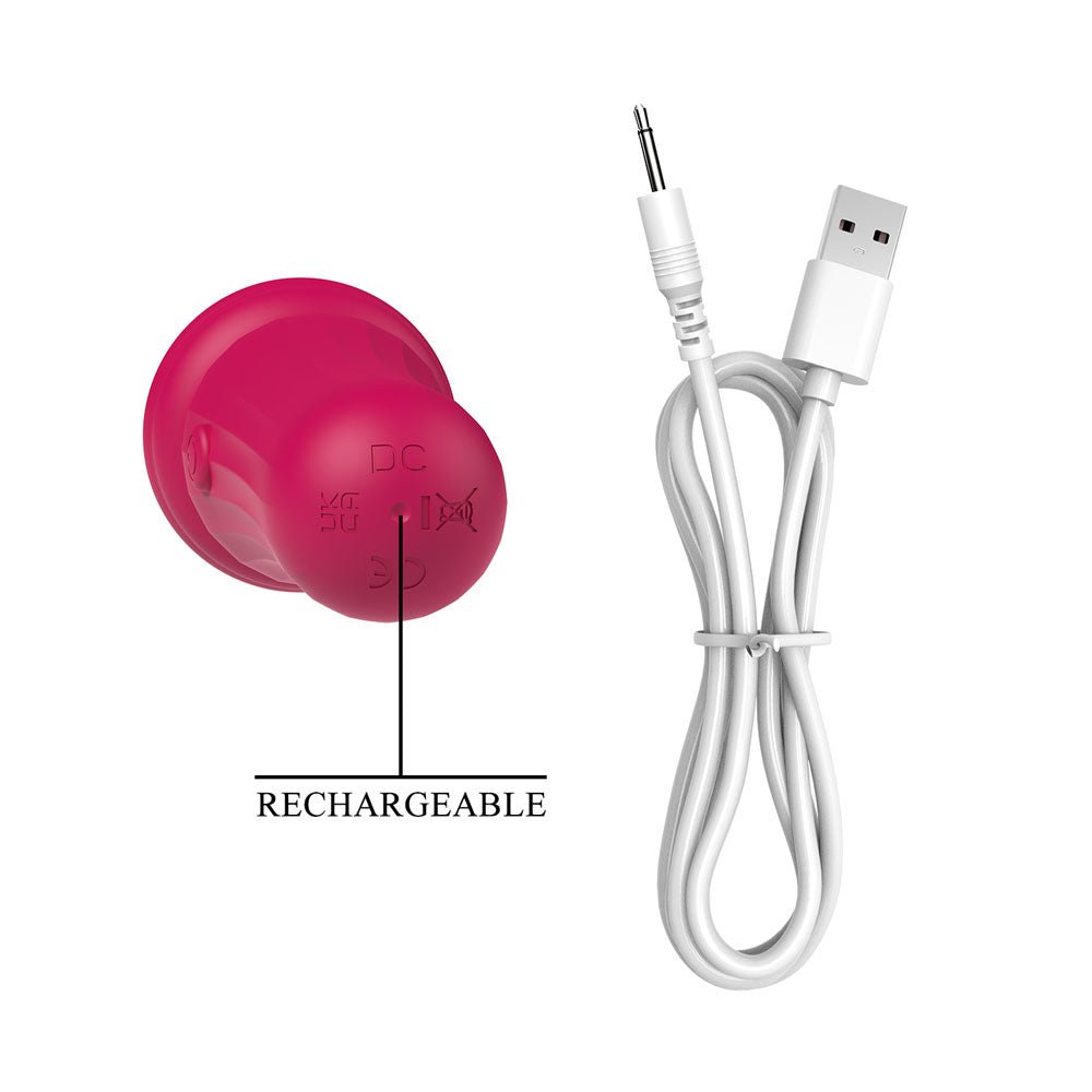 Buy Party Up DUUNA - Pink - Pink 16.9 cm USB Rechargeable Massage Wand – Naughtyhut NZ sex toys online. Discreet delivery & top brands.