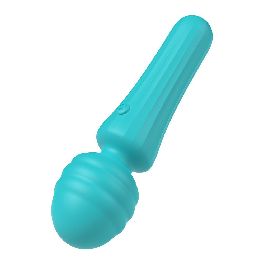 Buy Party Up DUUNA - Teal - Teal 16.9 cm USB Rechargeable Massage Wand – Naughtyhut NZ sex toys online. Discreet delivery & top brands.