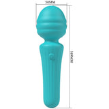 Buy Party Up DUUNA - Teal - Teal 16.9 cm USB Rechargeable Massage Wand – Naughtyhut NZ sex toys online. Discreet delivery & top brands.