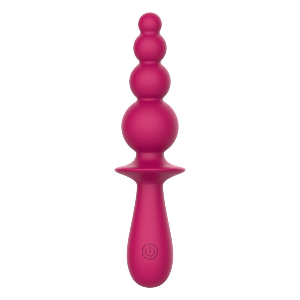 Buy Party Up EVAJANE - Pink - Pink 17.1 cm USB Rechargeable Beaded Vibrator – Naughtyhut NZ sex toys online. Discreet delivery & top brands.