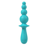 Buy Party Up EVAJANE - Teal - Teal 17.1 cm USB Rechargeable Beaded Vibrator – Naughtyhut NZ sex toys online. Discreet delivery & top brands.