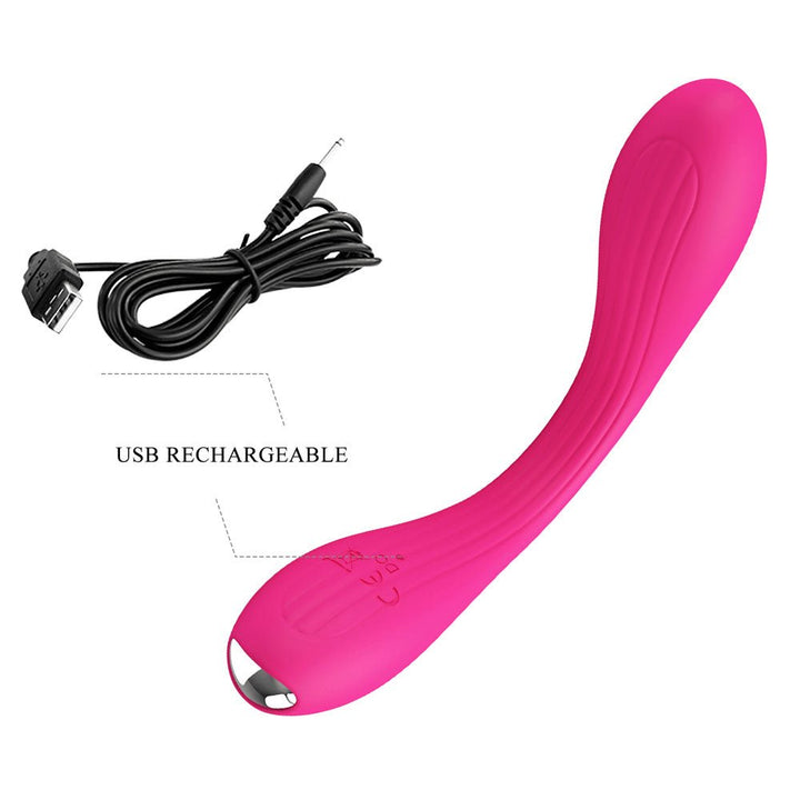 Party Up FRANK Bendable Vibe - Pink - Pink 17.1 cm Bendable Vibrator – Sex toys NZ by Naughtyhut. Discreet delivery nationwide.