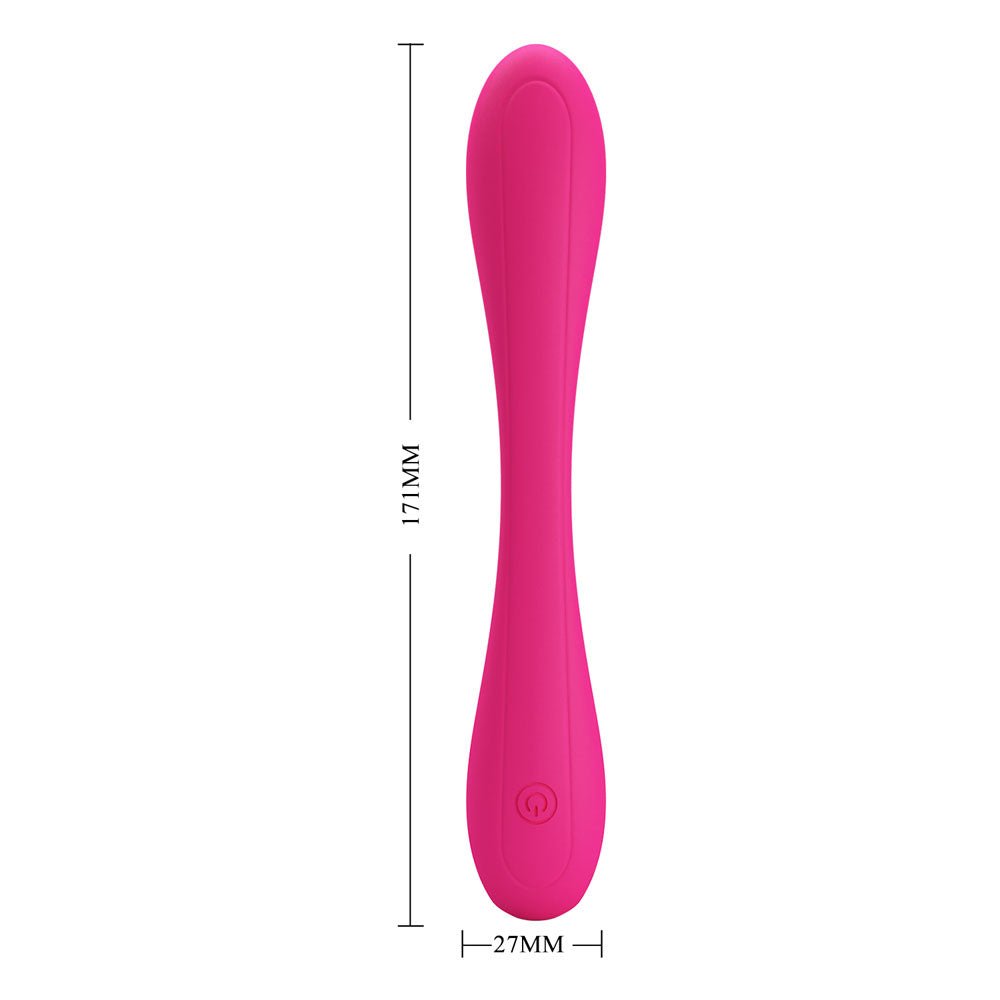 Party Up FRANK Bendable Vibe - Pink - Pink 17.1 cm Bendable Vibrator – Sex toys NZ by Naughtyhut. Discreet delivery nationwide.