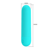Buy Party Up HARRY Mini Bullet - Teal - Teal 8 cm USB Rechargeable Bullet – Naughtyhut NZ sex toys online. Discreet delivery & top brands.