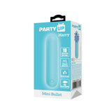 Buy Party Up HARRY Mini Bullet - Teal - Teal 8 cm USB Rechargeable Bullet – Naughtyhut NZ sex toys online. Discreet delivery & top brands.