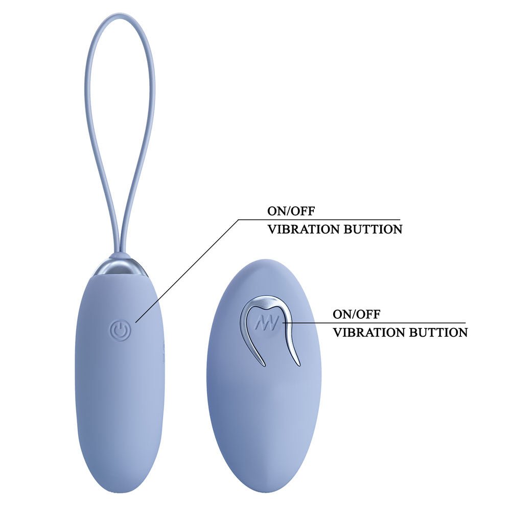 Buy Party Up IVAN Remote Egg - Purple - Purple USB Rechargeable Vibrating Egg with Wireless Remote – Naughtyhut NZ sex toys online. Discreet delivery & top brands.