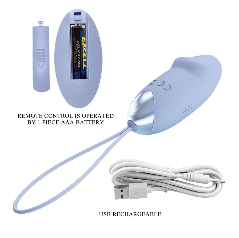 Buy Party Up IVAN Remote Egg - Purple - Purple USB Rechargeable Vibrating Egg with Wireless Remote – Naughtyhut NZ sex toys online. Discreet delivery & top brands.