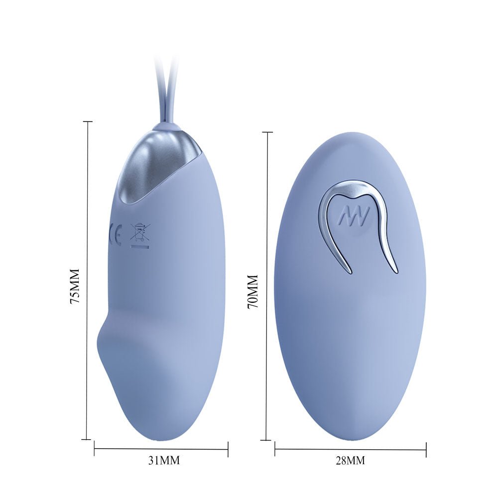 Buy Party Up IVAN Remote Egg - Purple - Purple USB Rechargeable Vibrating Egg with Wireless Remote – Naughtyhut NZ sex toys online. Discreet delivery & top brands.