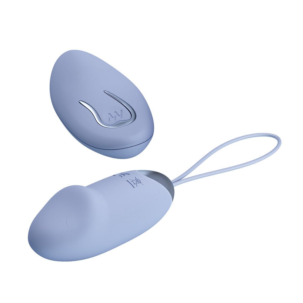Buy Party Up IVAN Remote Egg - Purple - Purple USB Rechargeable Vibrating Egg with Wireless Remote – Naughtyhut NZ sex toys online. Discreet delivery & top brands.