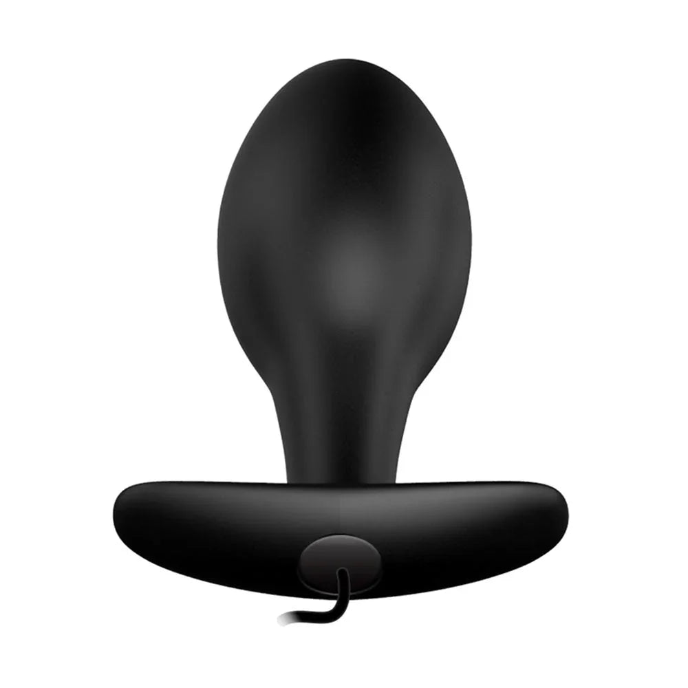 Party Up Jason plug in Black angled to show the cord leaving the flared base