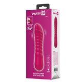 Buy Party Up JAYLEI - Pink - Pink 14.6 cm USB Rechargeable Vibrator – Naughtyhut NZ sex toys online. Discreet delivery & top brands.