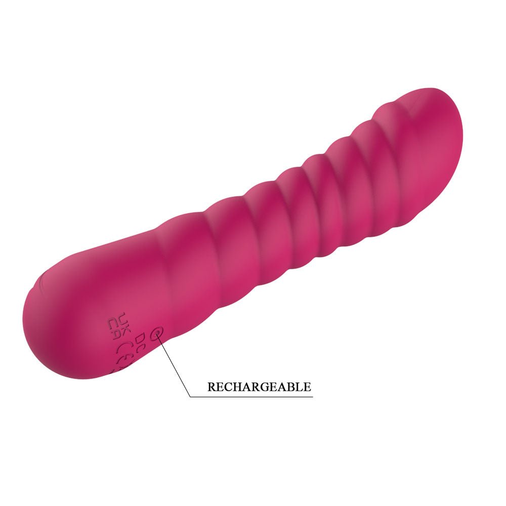 Buy Party Up JAYLEI - Pink - Pink 14.6 cm USB Rechargeable Vibrator – Naughtyhut NZ sex toys online. Discreet delivery & top brands.
