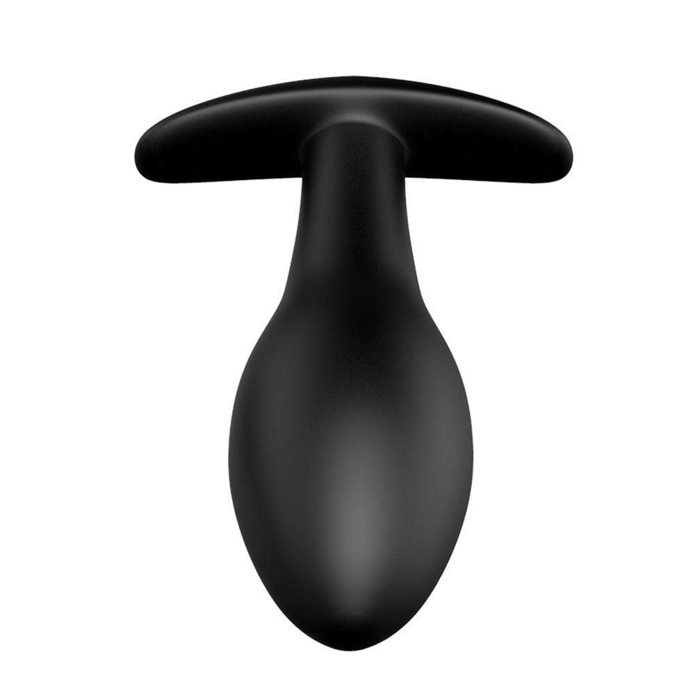 Party Up JEFF Silicone Plug - Black 8.5 cm Butt Plug – Sex toys NZ by Naughtyhut. Discreet delivery nationwide.